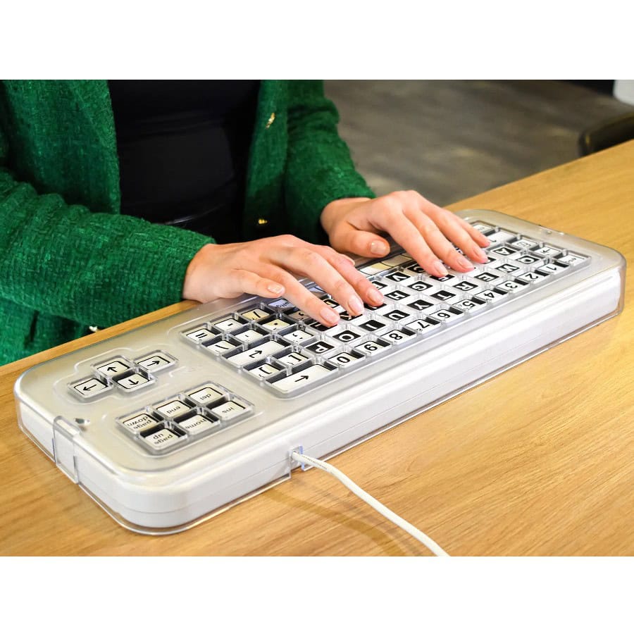 מקלדת אותיות גדולות Clevy לאייפד/Windows – תמונה 7