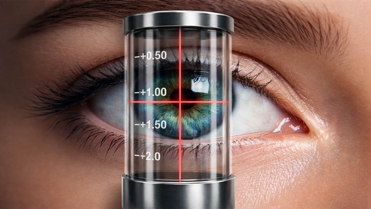 צילינדר בעיניים